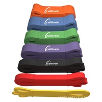 Banda de resistencia de goma para hombre, entrenamiento de fuerza, asistencia para dominadas, entrenamiento de músculos del pecho, cuerda elástica M9888H7576JHSS