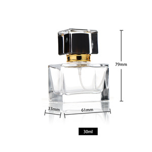 Botellas de Perfume Cuadradas de Vidrio al por Mayor, 30ml 50ml de Capacidad, Recargables, con Tapa Acrílica de Rosca, Listas para Ser Impresas con Serigrafía y Difusor de Varillas - Product Image 6