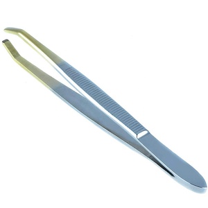 Pinzas de Extensión de Cejas Inclinadas Personalizadas con Punta Puntiaguda de Acero Inoxidable de Primera Calidad, Duraderas, Nuevas, al por Mayor, de Alta Calidad - Product Image 2
