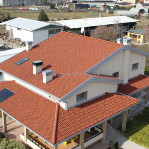 Vor lackierte Dach bahnen aus Aluzinks tahl Farb beschichtetes Wellblech dach blech Aluminium-Zink-Wellblech - Product Image 2