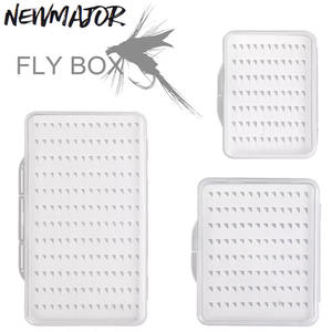 NEWMAJOR resistente impermeabile scatola con gancio a mosca in plastica attrezzatura da Pesca a mosca con schiuma in <span class=keywords><strong>M</strong></span>. Taglia Pesca attrezzi da Pesca - Product Image 1