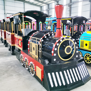 Train sans rails d'occasion pour parc d'attractions, haute qualité, rapide, amical, garantie un an, à vendre - Product Image 6