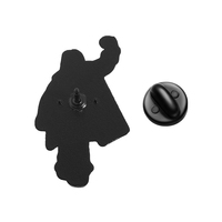 Pin esmaltado de personaje de película Vintage de los años 80, broches para ropa, insignia de solapa, accesorios de regalo de joyería de moda