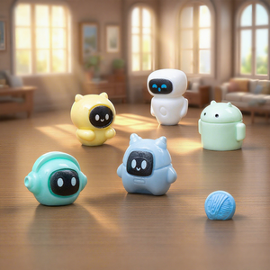 Adorabili Mini Figurine Robot Multicolore - Accessori Decorativi e Ornamenti Fai-da-Te per Casa delle Bambole Moe Grains - Product Image 2