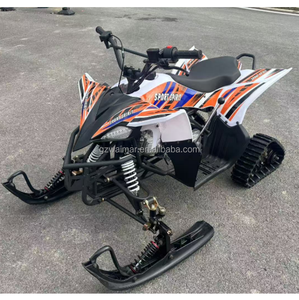 สโนว์โมบิล สปอร์ตสโนว์โมบิล 125 ซีซี รถมอเตอร์ไซค์สำหรับขับบนหิมะ เครื่องยนต์ 4 จังหวะ สตาร์ทไฟฟ้า - Product Image 5