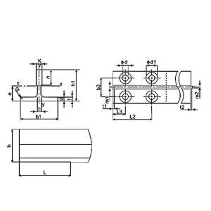 Rel panduan angkat Universal desain Modern untuk Lift Hotel harga T2 T70 T82 T75 T78 T89 T90 T127 bahan baja untuk eskalator - Product Image 5