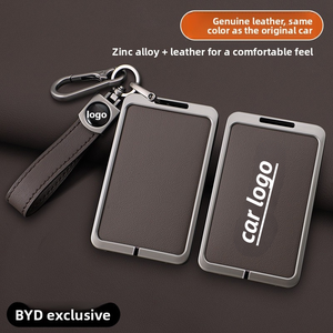 Étui pour clé de voiture BYD, Seagull NFC Dolphin Song Pro Song Plus Qin, étui en métal entièrement fermé avec clip - Product Image 1