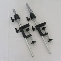 Support Trépied Professionnel Réglable en Métal pour Tête de Mannequin de Coiffure à Fixation Forte pour Salon de Coiffure et Formation
