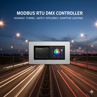 Controlador de Iluminación SMRTE MD02 RS485 Modbus para Salones de Baile, Hoteles, KTV, Atenuación de Alta Velocidad, Temperatura de Color, Brillo, 12-24V