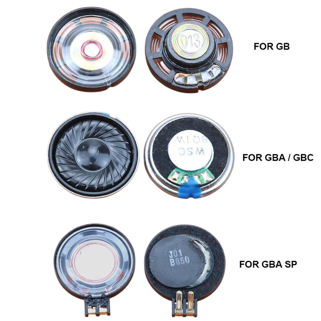 Internal Loudspeaker for Gameboy Console Accessories GB GBP GBC for GBA Repair Parts Built-in Sounder Louder Speaker Replacement