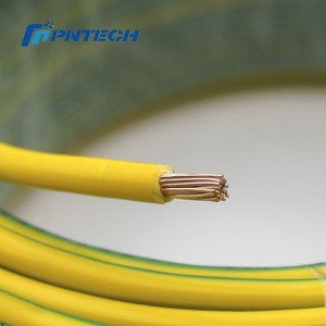 חוט קרקע pntech 10 מ "מ נחושת ירוק Bvr H07V-R עם נדן pvc נדן Pvc עבור מערכת פוטו-וולטאיות - Product Image 6