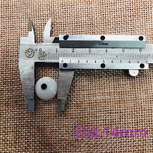 Venta al por mayor de <span class=keywords><strong>Ojos</strong></span> de resina de 12mm y 14mm para DIY juguete medio Animal ojo azulejos para títere Amigurumi oso de peluche ganchillo muñeco de plástico - Product Image 3