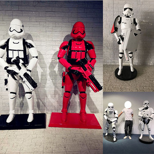 Figuras de Stormtrooper Personalizadas de Fábrica, Escultura de Stormtrooper de Fibra de Vidrio, Estatua de Stormtrooper - Product Image 2