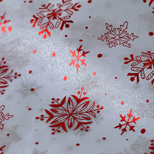 Tissus <span class=keywords><strong>Organza</strong></span> Imprimés Haute Qualité en Gros Motifs Flocons <span class=keywords><strong>de</strong></span> <span class=keywords><strong>Neige</strong></span> - Product Image 4