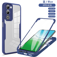 Lichicase résistance aux rayures caméra Protection Anti chute couverture arrière pour Oppo A5 A5X coque de téléphone transparente