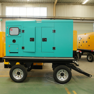 10KW 20kW 30Kw 40kw 50kw 3 giai đoạn im lặng Máy phát điện diesel thiết lập di động nhà Máy phát điện diesel Trailer Máy phát điện công nghiệp - Product Image 2