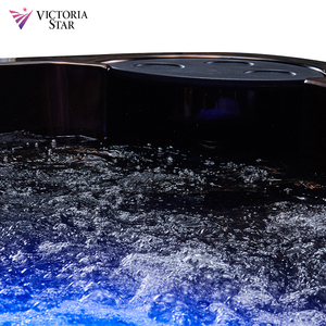 Sang trọng chúng tôi Acrylic balboa <span class=keywords><strong>Spa</strong></span> 6 người massage chân <span class=keywords><strong>Hydro</strong></span> bồn <span class=keywords><strong>Spa</strong></span> balboa hệ thống kiểm soát bồn tắm nước nóng - Product Image 6