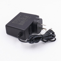 Adaptateur secteur 12W 16W 80W 144W, prises AC interchangeables 9V 12V 24V, alimentation à découpage pour CCTV, WiFi, projecteur