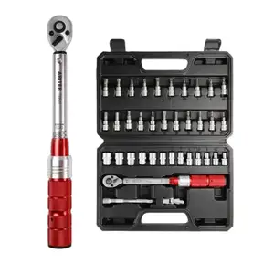 Wrench Torque Torque Wrench 1/4 Drive Adjustable Ratchet Torque Wrench Set 5-25 N.m Set