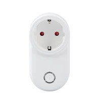 Boîtier en plastique pour PC Smart Home personnalisé Boîtiers d'instruments électroniques CN16 Boîtier de prise UE Smart Wifi 100*50*30mm