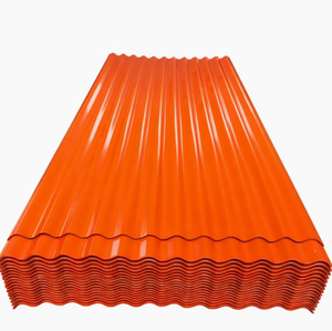 Tôles de toiture en acier galvanisé prépeintes, colorées et ondulées - Product Image 2