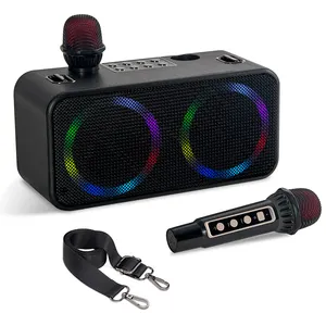 FANSBE Wireless LED Light Family Party High Power Home Disco Sound Bar altoparlante BT Karaoke con microfono