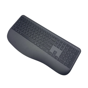 OEM tùy chỉnh lớn hơn in ấn Thương hiệu pin khô cắt kéo hoạt động ergonomic Bàn phím không dây BT & 2.4G mô hình kép cách nhấn vào văn phòng - Product Image 3