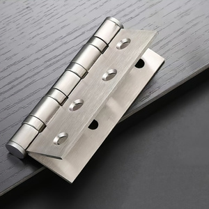 Bisagra de Acero Inoxidable SSR de 4 Pulgadas con Apertura de 180 Grados, Diseño Contemporáneo, Montaje en Superficie para Puertas Exteriores de Apartamentos y Muebles - Product Image 6
