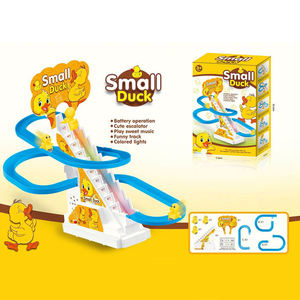 Pato Amarillo Eléctrico que Sube y Baja por Escaleras y Toboganes, con Música y Luces, Juguete Infantil - Product Image 2