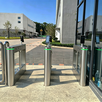 Barrera de Acceso Automática Universal, Control de Acceso a Entradas, Torniquete Peatonal, Barrera Abatible, Lector de Códigos QR