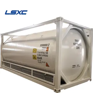 Chinesische Fabriken Niederdruck LOX/LIN/LAR/LCO2/LNG/LC2H4 T75 ISO Tank container
