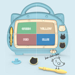 ขายส่งหรูหราที่กําหนดเองการศึกษาสีแม่เหล็กกราฟฟิตี WordPad ตารางกระดานวาดภาพ Wordpad ตารางสําหรับเด็ก - Product Image 5