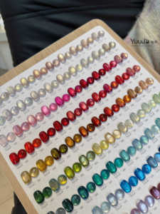 YUUJA Set di 100 Colori Gel per Unghie Effetto Occhio di Gatto, Nuova Collezione 2026 di Alta Qualità, Gel UV Non Tossico alla Moda per Saloni di Bellezza, ODM/OEM all'Ingrosso - Product Image 4