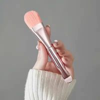 Pinceaux de maquillage professionnels Kfeier modèle STS 002 en nylon avec manche en plastique pour le visage et le correcteur, personnalisables avec logo, vente en gros