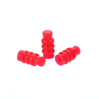 Bouchon étanche en silicone rouge A16, joint en caoutchouc contenant de l'huile pour connecteurs automobiles
