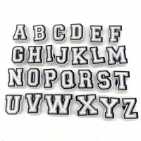 Charmes Alphabetiques DIY de Haute Qualité 2025, 26 Lettres et Chiffres, Charmes pour Sabots, Charmes Croclyeds