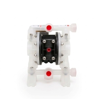 Pompe à double diaphragme pneumatique durable PP AODD de 1/2 pouce, fournisseur d'or professionnel, pour le traitement des eaux usées PD05P-BRS-PTT