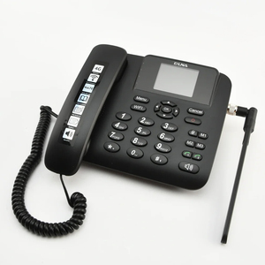 Téléphone fixe GSM double SIM avec antenne TNC, musique MP3, radio FM, support <span class=keywords><strong>mural</strong></span>, multilingue, sans fil, pour bureau et domicile - Product Image 1