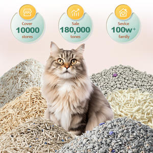 Rodin çevre dostu Tofu kedi kumu şeftali kokusu Soda karışık yapışmaz alt koku giderici çöp yavru için - Product Image 3