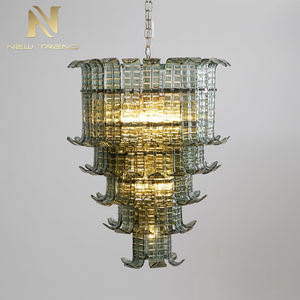 Lampadario in Vetro Retrò Moderno Personalizzabile per Soggiorno, Sala da Pranzo e Camera da Letto - Product Image 5