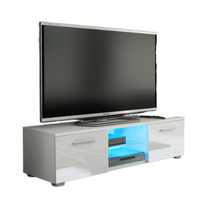 <span class=keywords><strong>TV</strong></span> mobile in legno moderno ad alta lucentezza con pannello luci LED RGB Design per soggiorno appartamento - Product Image 3