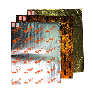 12 14 16 Inch Tùy Chỉnh In Ấn Tổ Ong Nhôm Lá Giấy Bánh Sandwich Cách Điện Burger Lá Bọc Tấm - Product Image 1