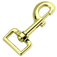 Lanière chien laisse mousqueton collier ressort métal déclencheur pivotant mousqueton pour chien