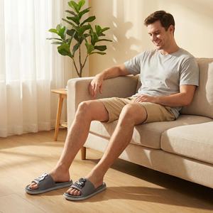 Pantuflas Deportivas para Hombre, Diseño Evergreen, Punta Abierta, EVA Antideslizante, Transpirables, Impermeables y Acolchadas, para Interiores y Exteriores - Product Image 6