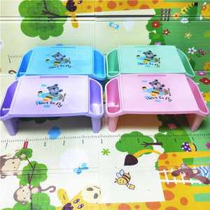 Bureau d'étude en plastique pour enfants, table multifonction carrée de 30 cm pour l'apprentissage et le jeu des enfants - Product Image 2