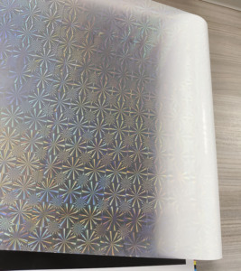 Fabrika toptan şeffaf parlak lazer holografik <span class=keywords><strong>Film</strong></span> bopp Eva termal laminasyon filmi - Product Image 1