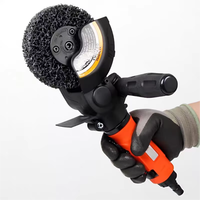 Outil pneumatique pour le sablage de peinture automobile, le sablage de surfaces métalliques, l'élimination de la rouille, brosse métallique, machine à roues, meulage de tuyaux en fer, 3,5 m3/min