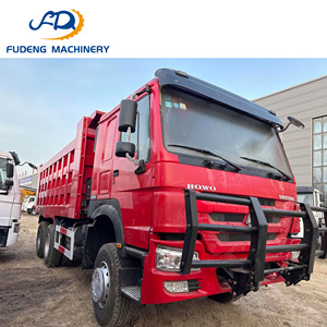 Truk Dump Bekas Berkualitas Tinggi Howo 6x4 Truk Dump 10 Roda 371HP untuk Konstruksi Pengangkutan Tanah Terbuk, Pasir, dan Kerikil - Product Image 2