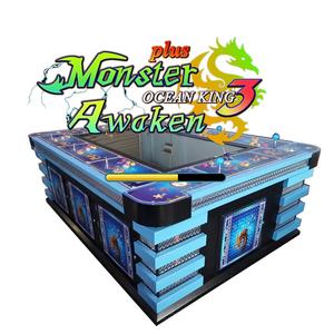 Machine de <span class=keywords><strong>jeu</strong></span> <span class=keywords><strong>d</strong></span>'arcade Monster Awaken Ocean King 3 Software Game 8 joueurs Fish - Product Image 1