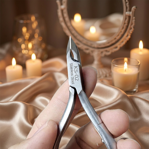 Professional Stainless Steel Cuticle Nippers Pointed Tip <b>Nail</b> <b>Tool</b> for Finger Manicure Pedicure - Product Image 1
